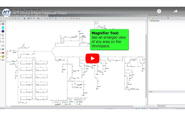 EmpoweringPumps's tweet image. This video from @appliedflowtech introduces the Scenario Comparison tool in AFT’s compressible #PipeModeling software, #AFTArrow 8, as well as multi-level undo, workspace magnifier and Junction-Specific Parameters in Visual Report. bit.ly/2JPghoU #PumpTalk #Pipingsystem