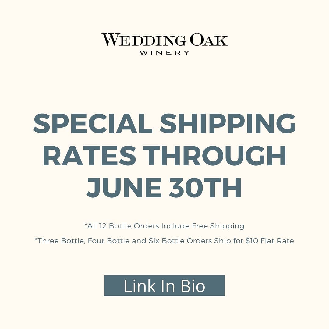 Texas Rhone Shipping Special!

10% Discount on 3, 4, 6, and 12 bottle shippers of any combination of Marsanne 2018 and Viognier 2017. Good until 4/30/2020. *Wine Club Members get extra 10% on top of their club member discount! #wineclub #marsanne #viognier #wine #winelovers