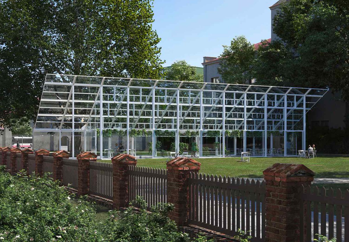 archipanic's tweet photo. #architercture - Chybik + Kristof Architects & Urban Designers resurrect Gregor Mendel's greenhouse in Brno, Czech Republic. In the historic gardens the notorious scientist conducted his pioneering experiments that led to the birth of modern genetics.
https://t.co/h53227LKOk https://t.co/Iwg0Z4v0Lv