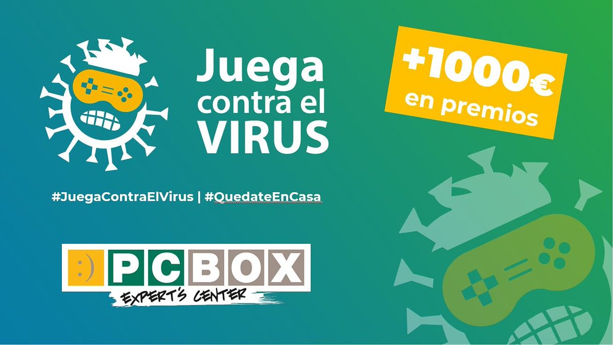 pcboxvitoria's tweet photo. #evento #pcbox #torneos #eSports del 20 de #abril al 4 de #mayo #Fortnite #LeagueOfLegends #BrawlStars #EASPORTSFIFA #premios info en https://t.co/Aw9O4rgQDP #YoMeQuedoEnCasa #QuedateEnCasa #JuegaContraElVirus #Covid_19 https://t.co/MunXIvEvWw