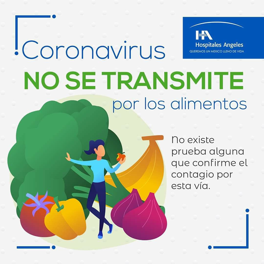 hospitalangeles's tweet photo. La pandemia causada por la #Covid-19 ha generado preocupación entre las personas por su posible contagio a través de los alimentos, pero no existe ninguna evidencia al respecto.
Conoce más sobre este tema:
https://t.co/qeWlQA6gTb

#coronavirus l #QuédateenCasa l #compartesalud https://t.co/yrEgjrKZpC