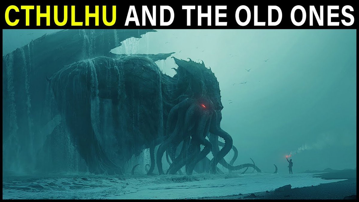 Kulullû from Ancient Sumer is the real Cthulhu who was the pet of the fish God Ea/Enki/Dagon from the H.P. Lovecraft Mythos/Sumer. He/She was born from Tiamat to fight the Anunnaki. There aren't many pictures left over from history unfortunately.  #truth  #SaturnDeathCults  #Cthulhu