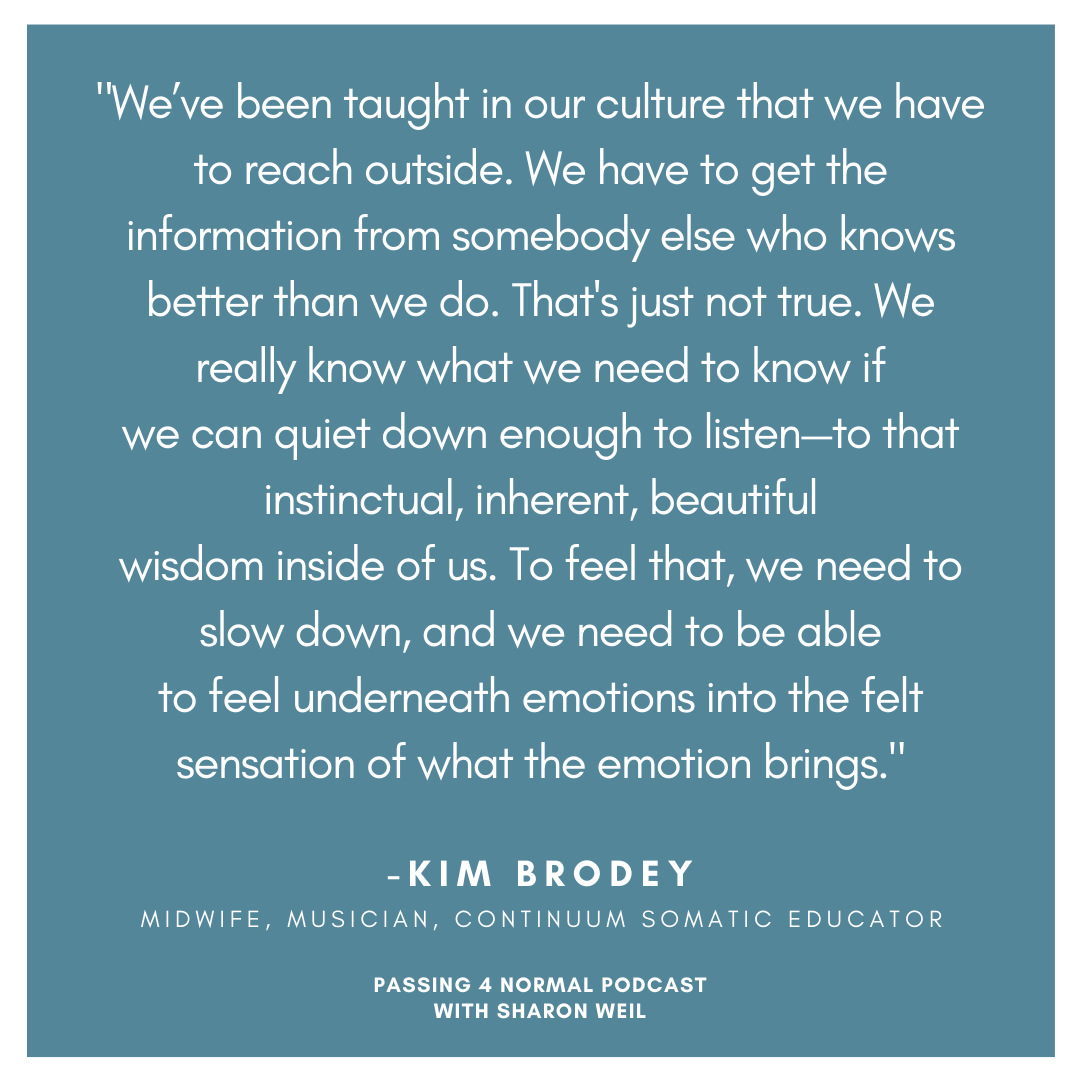 changeabilitybk's tweet photo. Anxiety and panic can grip the body. Kim Brodey, midwife, musician and Continuum somatic educator, talks about how to use our breath and movement to return to a sense of balance and calm. Listen to our conversation https://t.co/ih4yBbRapd #somatics #wellness #AnxietyRelief https://t.co/psEUDqA0sX
