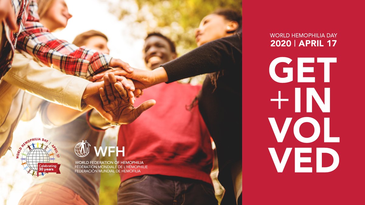 HBiologics's tweet photo. We are proud to celebrate #WorldHemophiliaDay! This year, the theme is to Get+Involved. Our main goal is to help drive the WFH vision of "Treatment For All" at both the community and the global level.

To learn more visit: 
https://t.co/ADCbOfEsGg https://t.co/89LgbruvFx