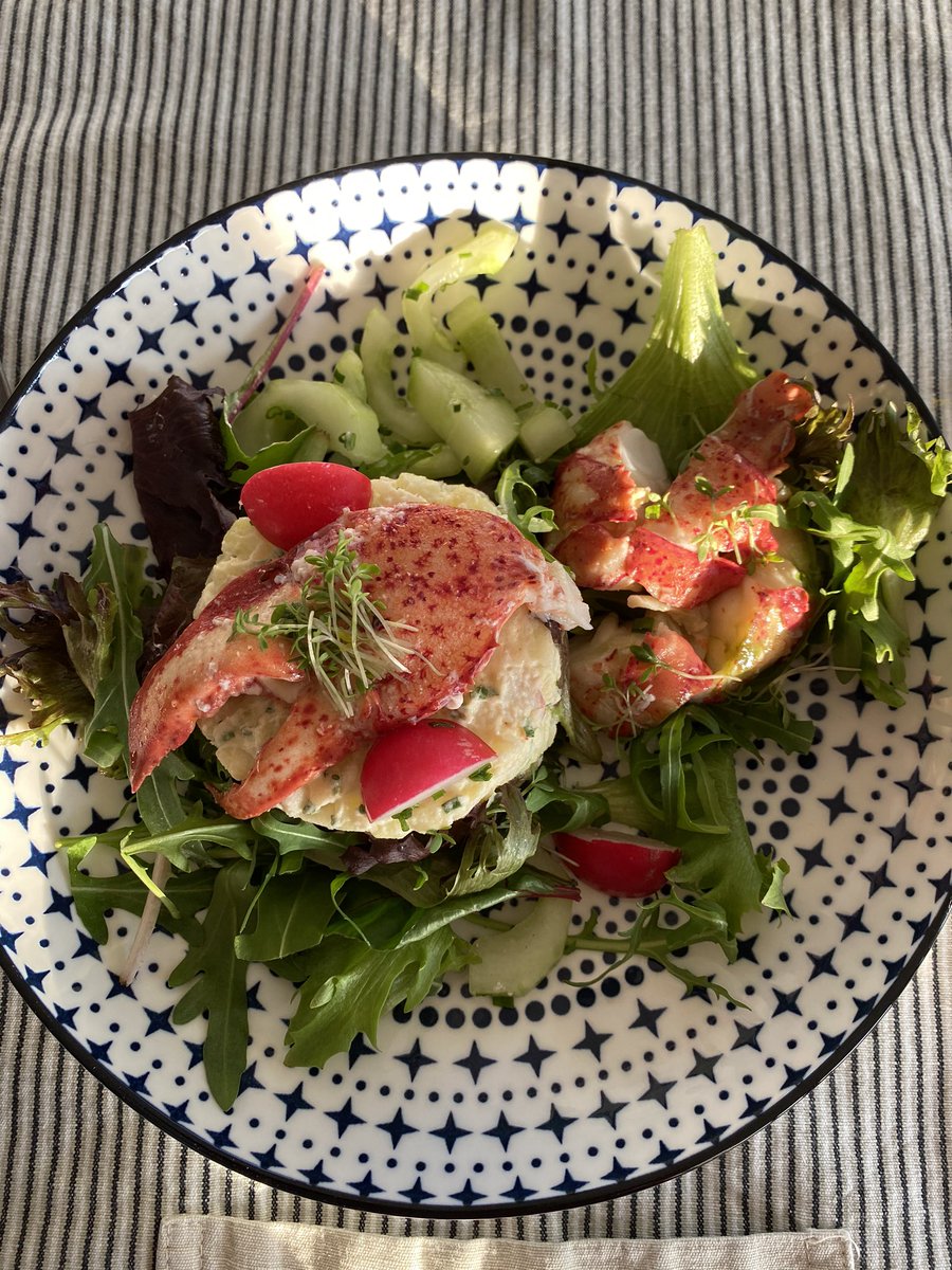 anita_hoog's tweet photo. Heerlijk thuisdiner verzorgd door @CopainsLes #oesters #kreeft #heilbot https://t.co/18tEWL2bu7