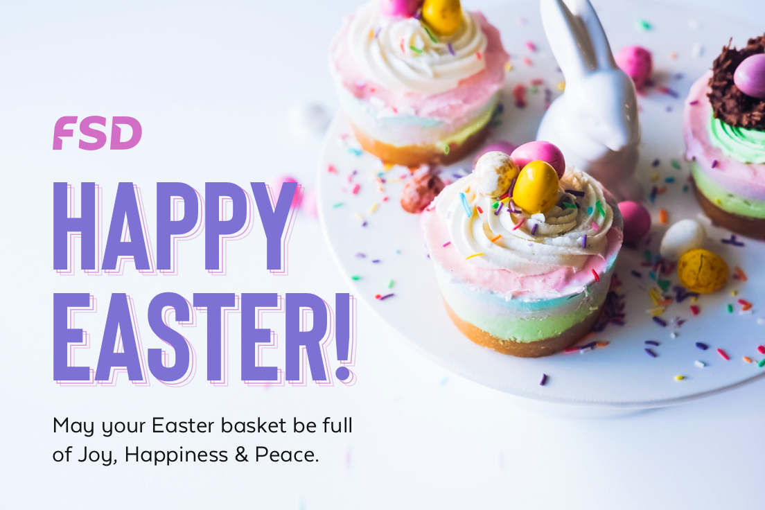 FSDweb's tweet photo. Let this upcoming holiday bring peace and prosperity onto the world to make it a better place. Thanks for trusting and choosing us. Happy Easter from all of us at FSD. #happyholidays #srecanuskrs #easter2020🐰
#stayhome #staysafe #stayhealthy https://t.co/nrMSfULXha