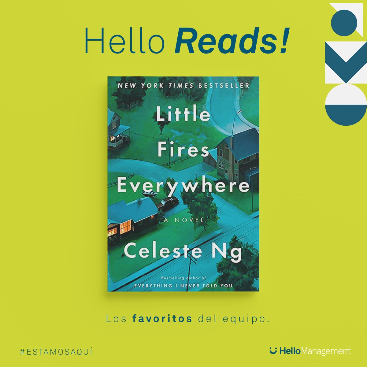 ManagementHello's tweet photo. En esta época de estar en casa, el equipo de Hello Management comparte contigo sus recomendaciones de lectura. ¡Cuidamos de ti! #estamosaquí https://t.co/Y94pul7w3F