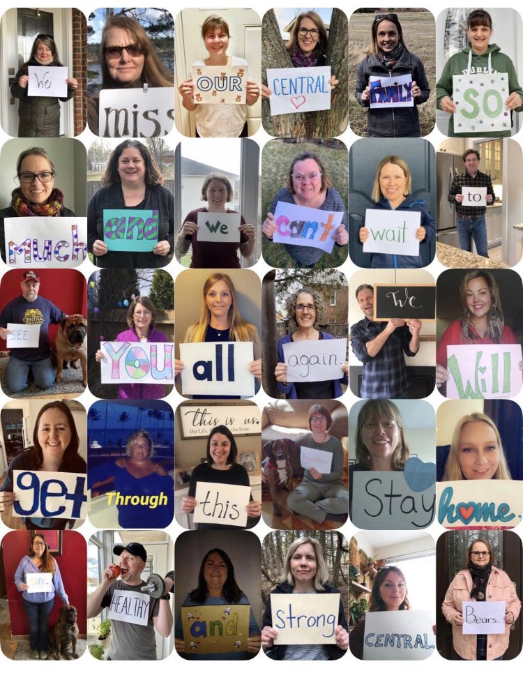 CentralPS_LDSB's tweet photo. Happy Friday Central Bears from your Central PS family! @LimestoneDSB #seeyourselfinlimestone #learnatcentral #wemissyou #remotelearning #StayHome #StaySafe https://t.co/lFsILoySfW