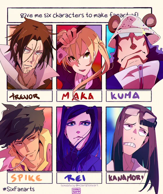 THE #SIXFANART ?✨ 