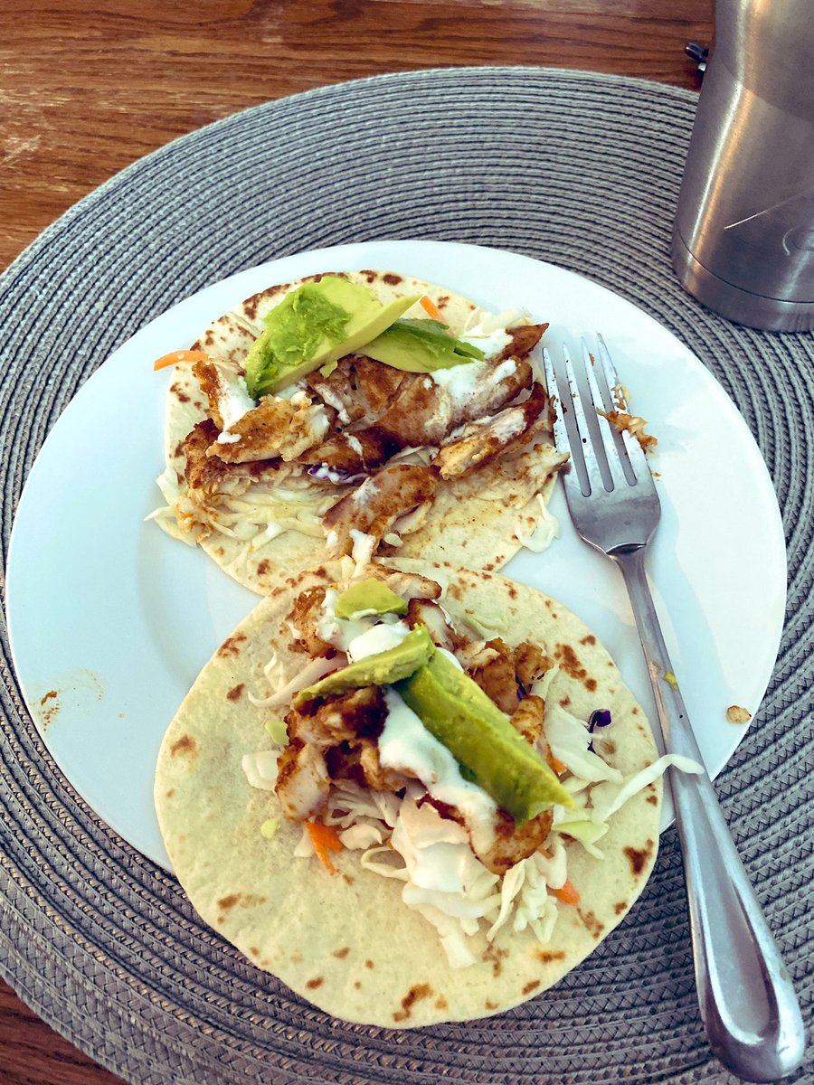 MrsCronkPrimary's tweet photo. #SSCRaiders Spirit Week Day 5: Get Fit! Or more like “Get to Fitness Taco in my mouth!” But seriously Fish Tacos = healthy choice! Those choices are 80% of your outcome! Substitute something today for something healthy! 💪🏼 mood changer! https://t.co/pyc4SNocke
