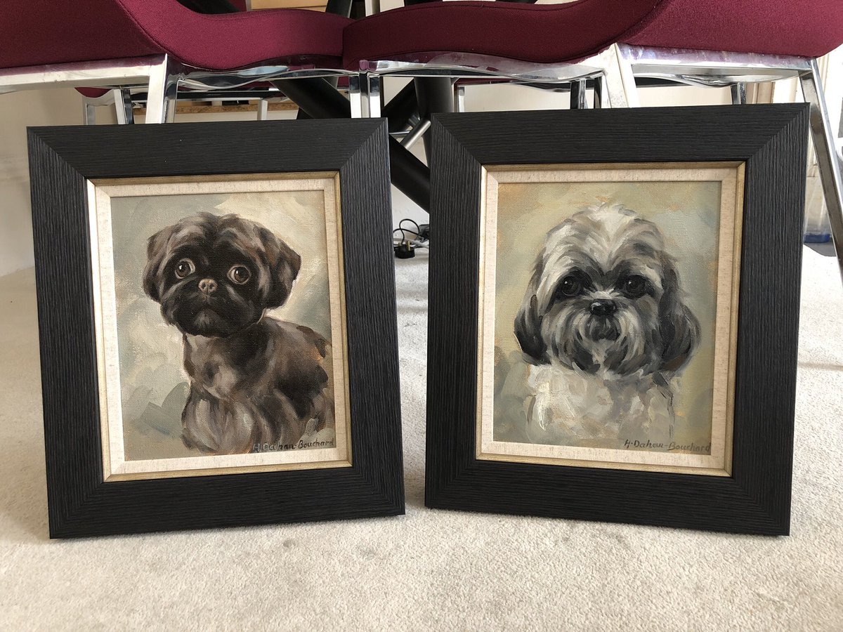 mooncatcher88's tweet photo. @theduchessxx these two little faces were so funny! ❤️ #artistsupportpledge #dogsoftwitter #dogsduringlockdown #supportyourlocal #dogsofinstagram  #art #ArtistOnTwitter https://t.co/j48EX4wEY7