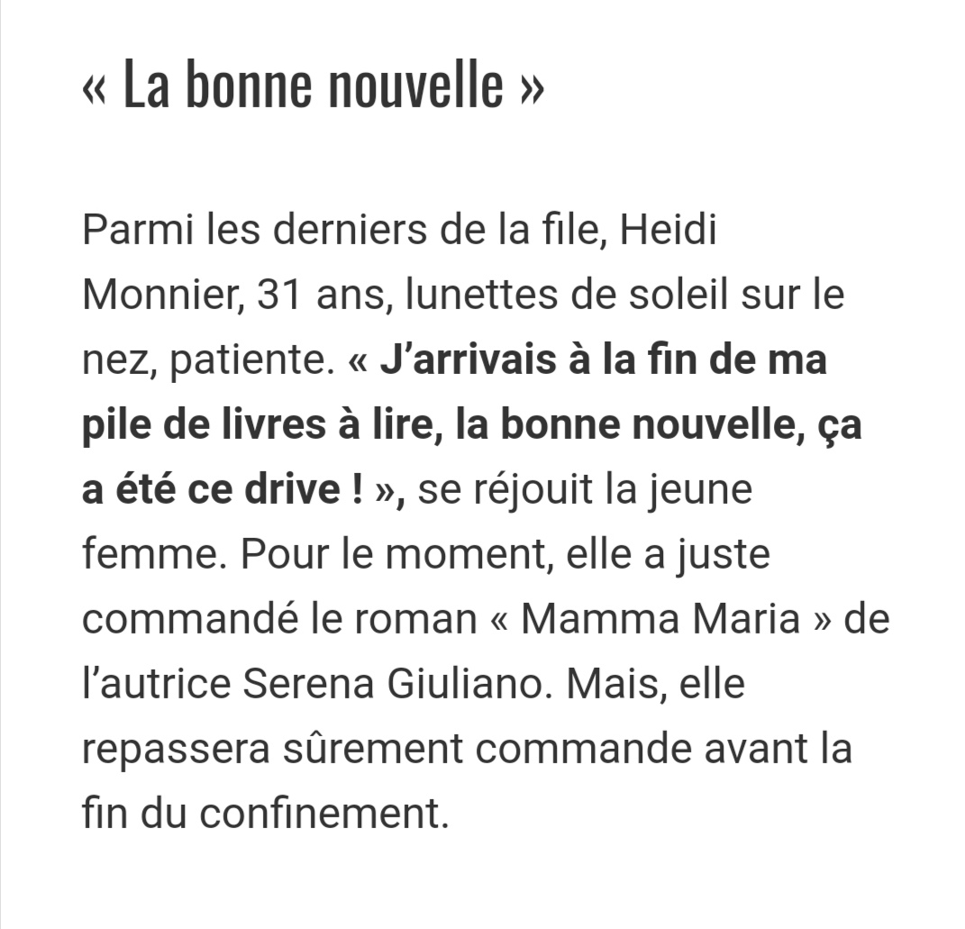 HeidiMonnier's tweet photo. Est ce que j'ai profité de ma sortie pour récupérer mon livre, pour faire de la pub à @serenagiuliano_? Clairement, oui. ❤️ https://t.co/D9u1dCDgb7
