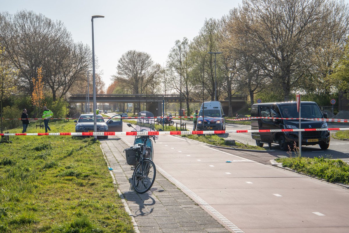 Melding politie Kanaalweg Leeuwarden inzake ongeval