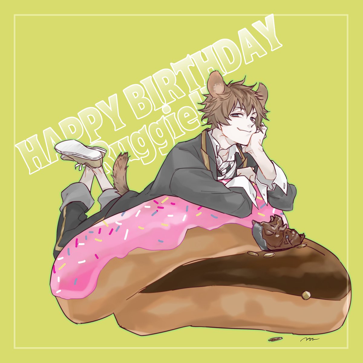 「#ラギー・ブッチ誕生祭2020 」|ℕ𝔸ℕのイラスト