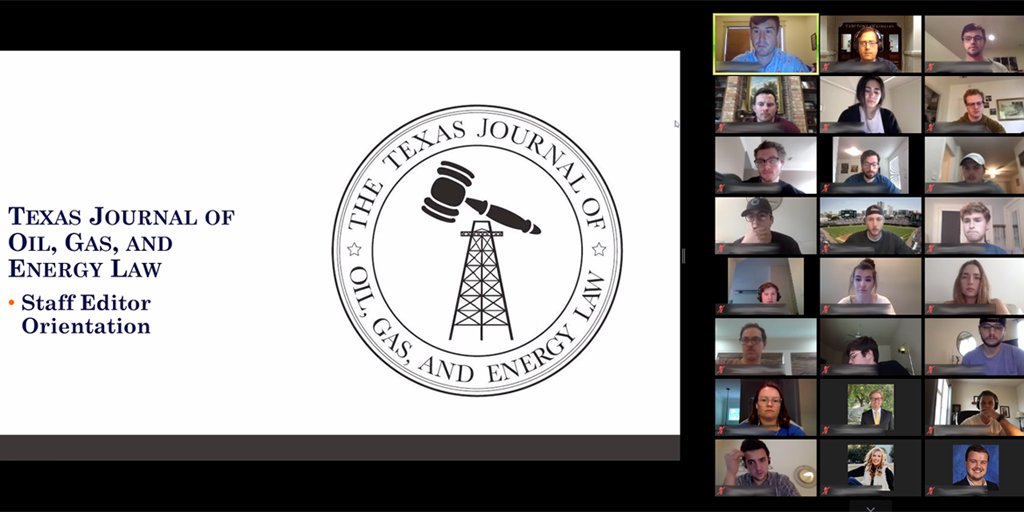 TJOGEL welcomed our newest Staff Editors over zoom today. We look forward to working with everyone and producing another great publication!