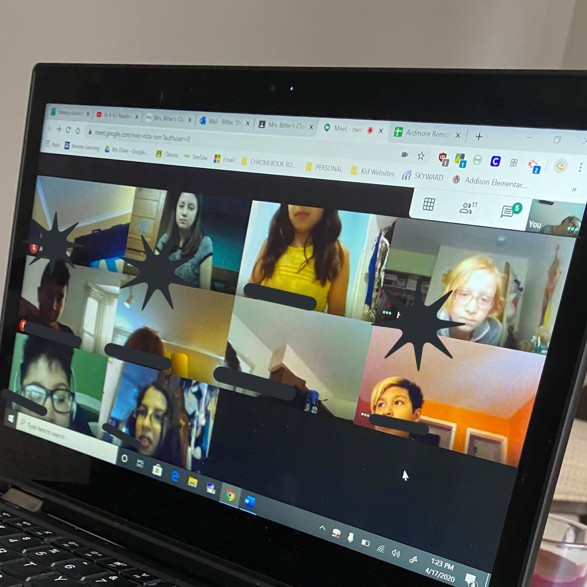 mslios5thgrade's tweet photo. Today for fun Friday, we did a virtual scavenger hunt!! I miss these kiddos!! #ASD4RemoteLearning #proud4ardmore #StayHome https://t.co/lQ4XBqMHI3