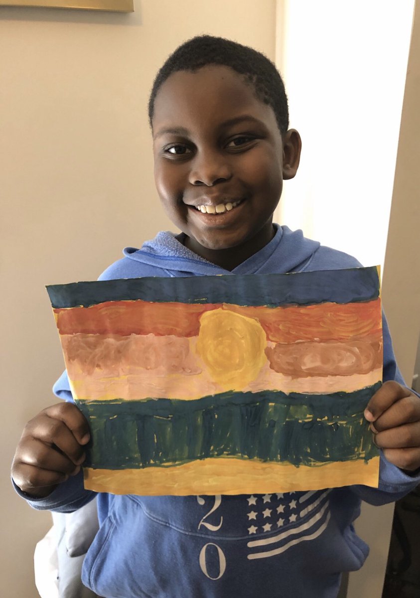 In honour of a Jamaican holiday that was cancelled, we have a stunning beach scene inspired painting using water colours. ❤️