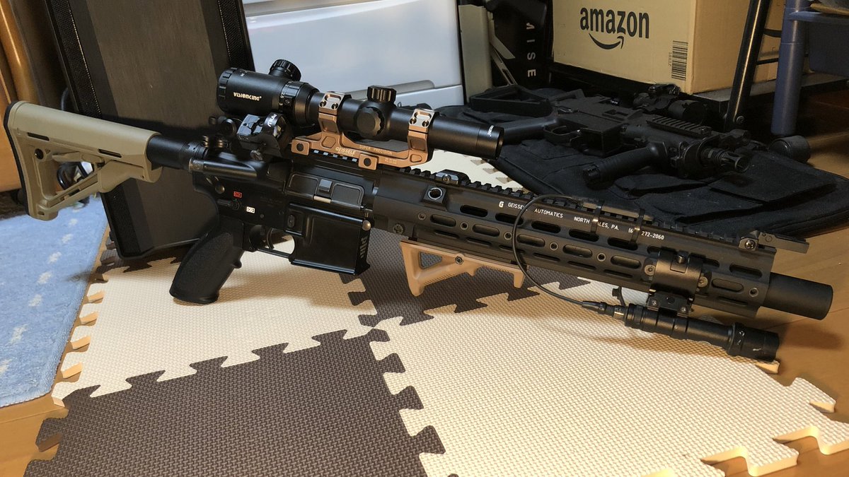ルーデル提督 Pa Twitter このhk416に載せるならショートスコープかelcanどっちがいいだろ