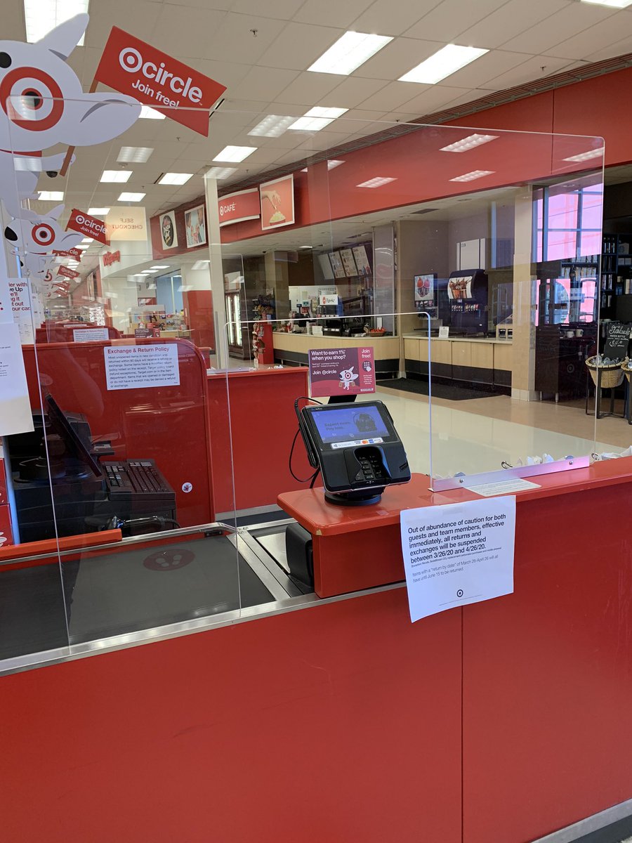 stephenL_47's tweet image. I am so proud to be working with @Target 
These times have been confusing for both our team members as well as our guests. Social distancing, expanding our pickup area outside and sheilds at our check-lanes are great changes to help service our guests during this time.