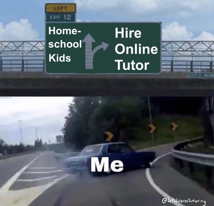 LetsLearnTutor's tweet image. Parents hearing their school is doing “distance learning” for the rest of the year...

#teachertwitter