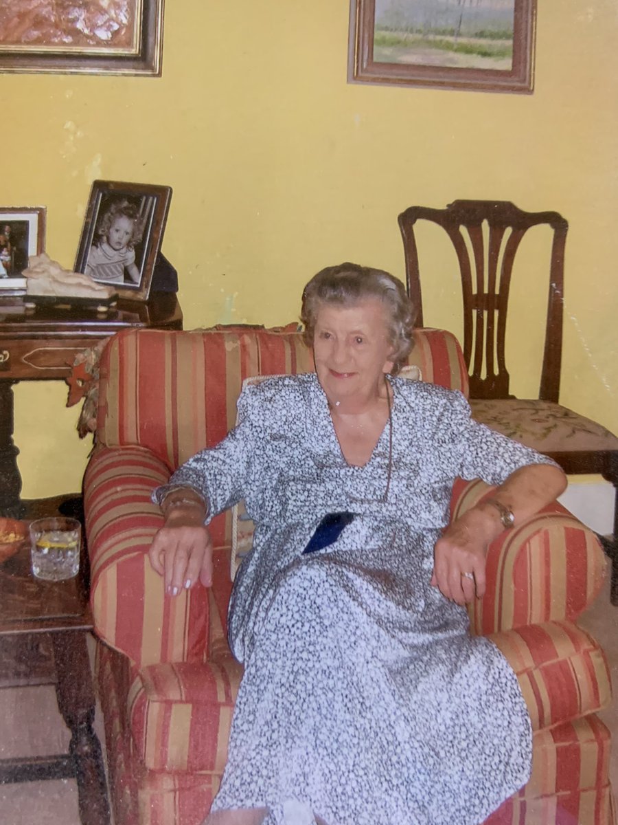 Amberogrady's tweet image. It would have been Granny O’Grady bday today - raise a glass (make it strong she poured whoppers) &amp;amp; toast universal granny. She played poker till dawn, had Mr Power and Tote Investors on speed dial, a vodka every evening and never missed a morning on the gallops. #whatarolemodel