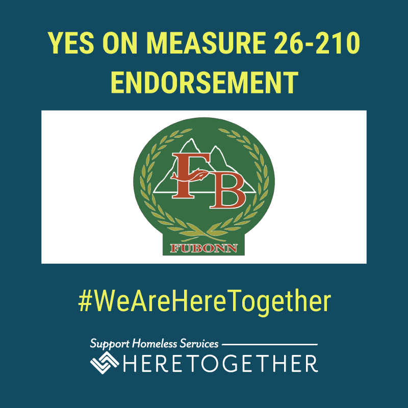 #StayHomeSaveLives only works if you have a home to go to. <a href="/fubonnPDX/">Fubonn</a> endorsed Measure 26-210 to solve people’s homelessness in the Portland metro region. Be part of the solution. HereTogetherOregon.org/Endorse #WeAreAllHereTogether