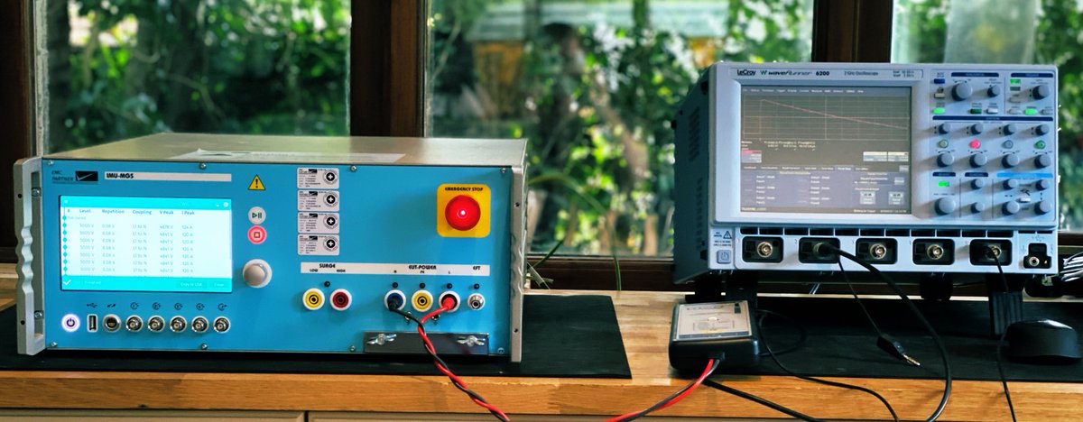 EFT, Surge, Voltage Dips and interruption calibration ✅