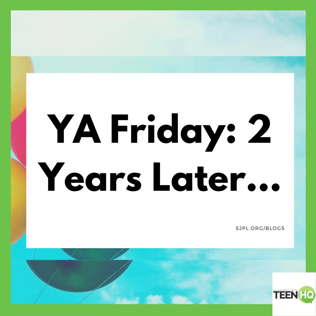 SJPLTeenHQ's tweet photo. It's YA Friday's two-year blog birthday and we've celebrated by highlighting some of our favorite posts of the past year. What were some of your favorite blogs? Comment below! #yafriday #sjplteenhq #sjpl #righttolibrary @sanjoselibrary https://t.co/KX2ep7GWDn