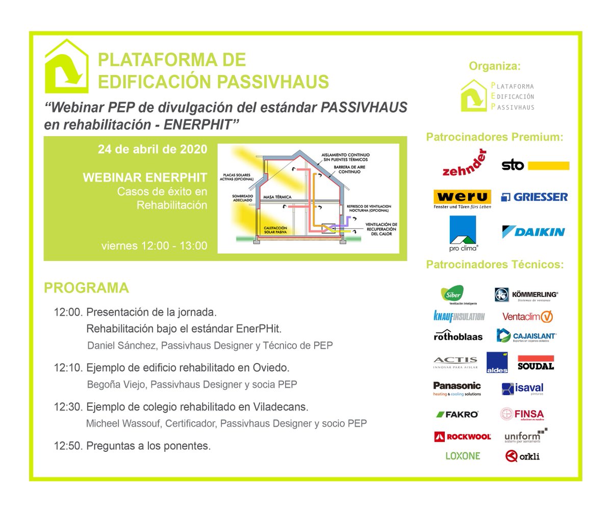 Hoy, 277 personas nos habéis acompañado en nuestro webinar. El aprendizaje está siendo un gran aliado durante este confinamiento y, por ello, desde PEP, ¡continuamos! Contamos contigo el próximo 24 para hablar sobre rehabilitación 💪
👉 bit.ly/3abrvyM