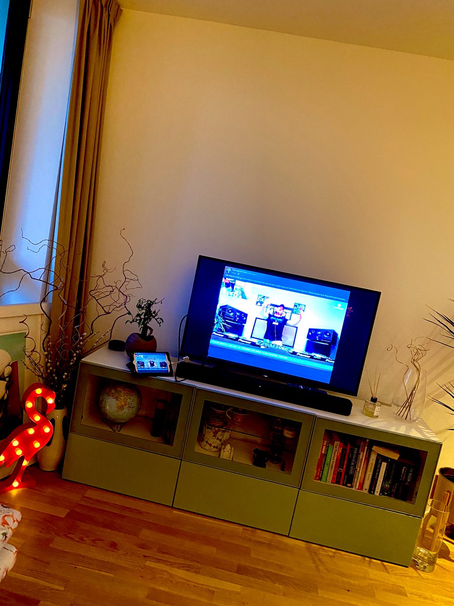 Troodles2011's tweet photo. Party for one in my flat, dancing round my lounge to a little bit of Drum n Bass. Prototypes doing a 24 hr set  #Prototypes24NHS  sorry neighbours 💃💃💃😬 https://t.co/GrprurLwMg