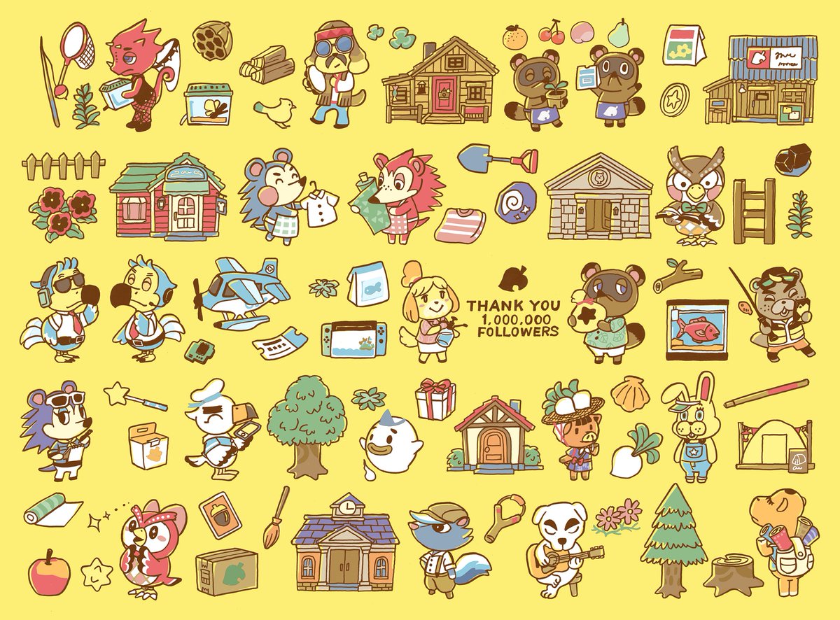 Nintendo Wire Japan S Animalcrossing Twitter Account Celebrated A Follower Milestone With A Free Wallpaper This Week T Co H99geufmxa T Co Ej8gasee40