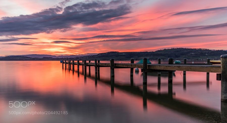 B_Ubiquitous's tweet photo. Muntelier Sunset by Vincent Marmy https://t.co/qHs6DdJhqC