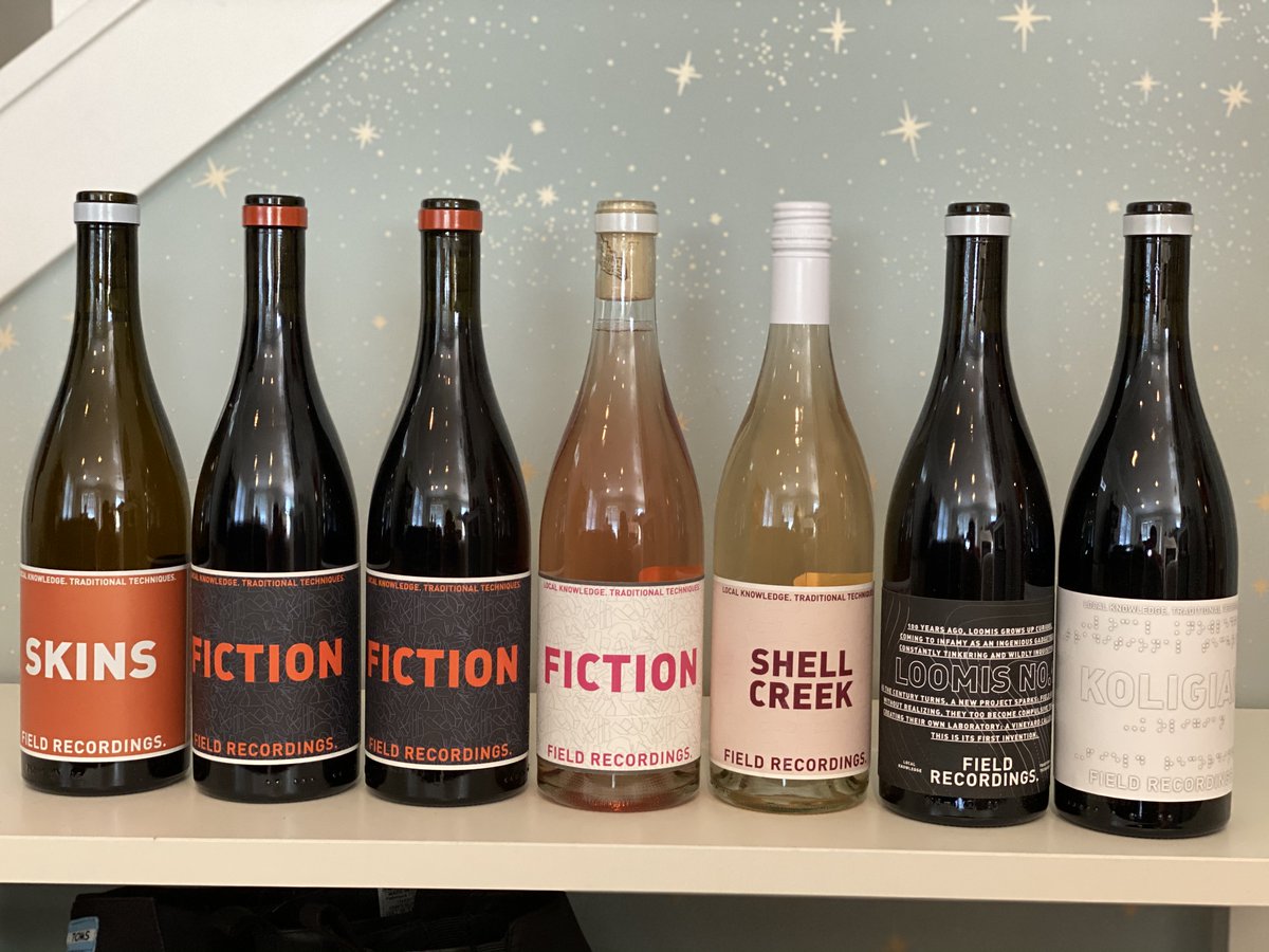 Writing has been hard during the quarantine, but here's some fiction that won't be difficult.  Happy belated birthday to me! (well, after the work day is done) from <a href="/fictionwines/">Field Recordings</a>