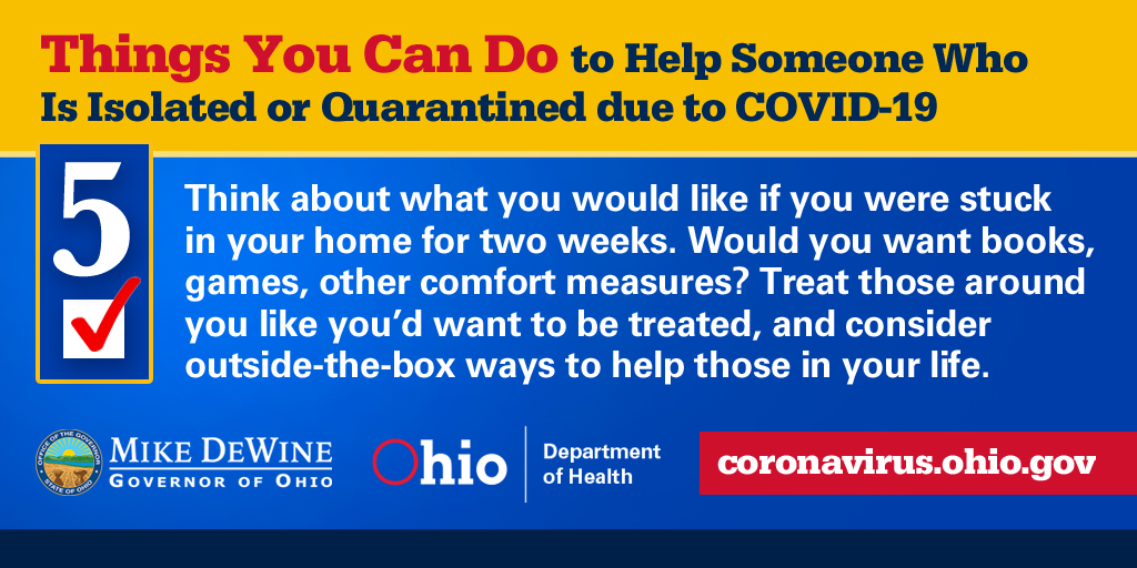 OHdeptofhealth's tweet photo. Things you can do to help! #InThisTogetherOhio https://t.co/jU4ZAkm3Py https://t.co/0QTFpTUn1z