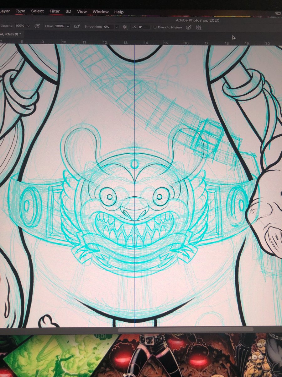 I just designed the worlds greatest wrestling belt #wrestling #cartoon #oswaldtheluckyrabbit #horrorart #scarecrowoven