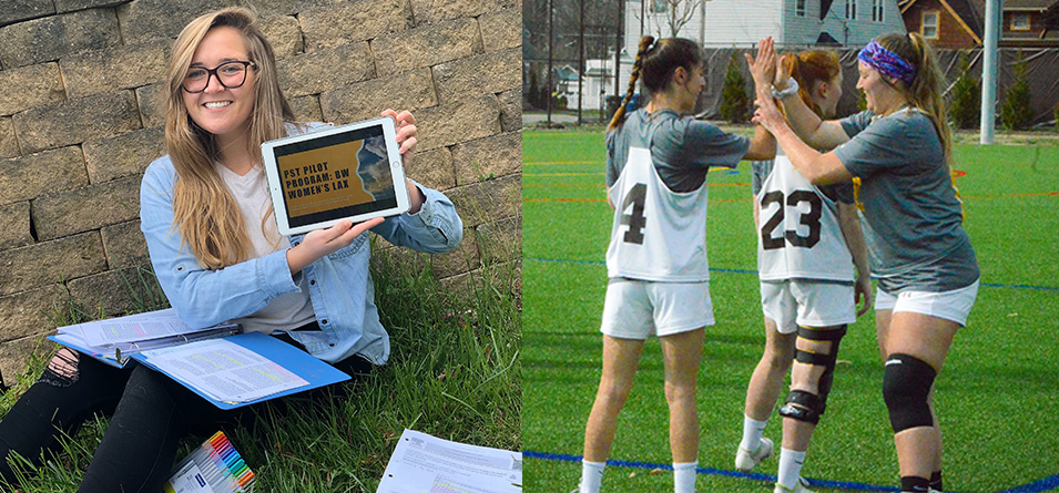 bwathletics's tweet photo. 🥍 Feature Story! 🥍 @bw_wlax Bash-ing Away the Stigma of Student-Athlete Mental Health https://t.co/71yIooHy8G @NCAA @NCAADIII #BreakTheStigma https://t.co/7Z6i1rt9mG