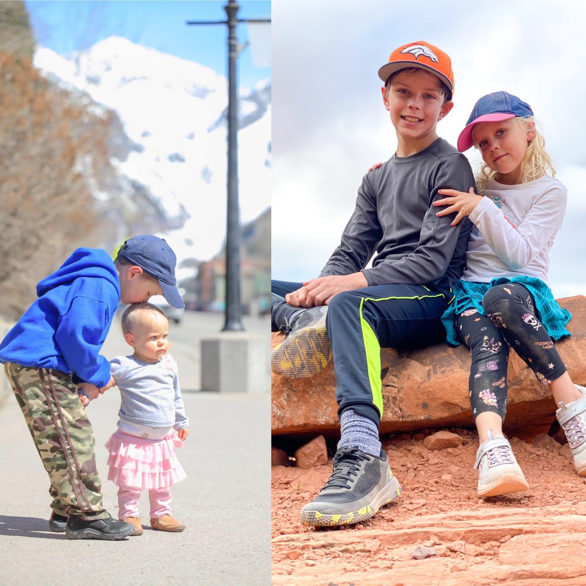 nickypechin's tweet photo. Then and now. The picture on the left was six years ago. My babies are growing up too fast! https://t.co/e6wkQAgpyv