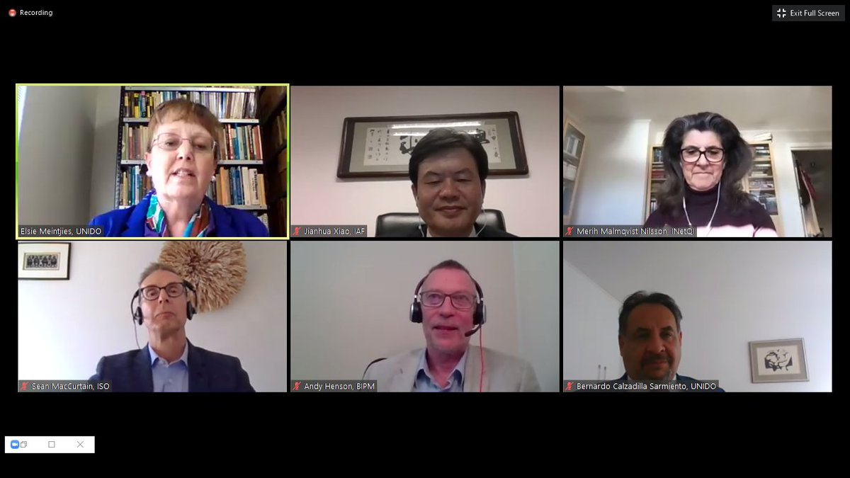 UNIDO_QI's tweet image. Andy Henson @BipmMedia intervention:
&quot;We do have methods to ensure competency, what we need to do is to have a sound foundation underneath it and better #advocate the importance to advance the global #comparability of #measurements to create
🌐global #trust&quot;.