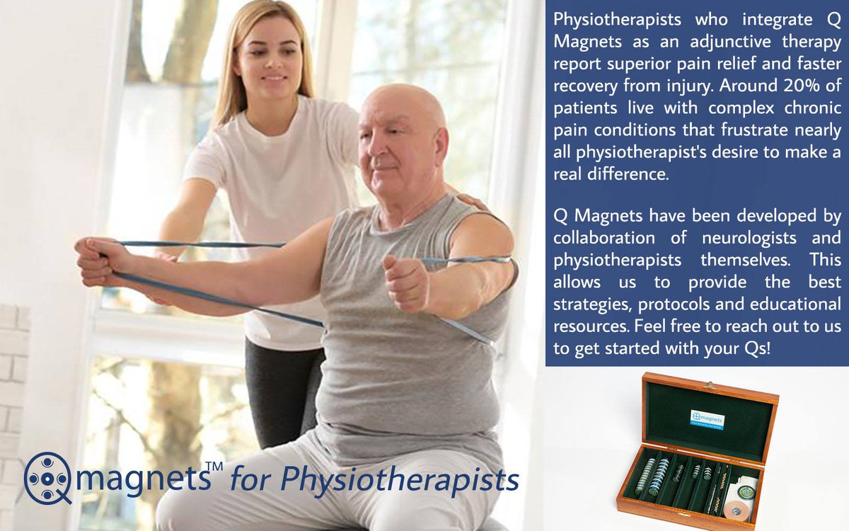 Neuromagnetics's tweet photo. Explore the use of magnetic field therapy as an adjunct offering in a physiotherapy practice: 
https://t.co/9AD4ObuTKw
#physiotherapy #neuromuscular #painmanagement #functionalmuscle #neurorehab #rehabilitation #nursing #MSK https://t.co/Uy0Psxq0BP