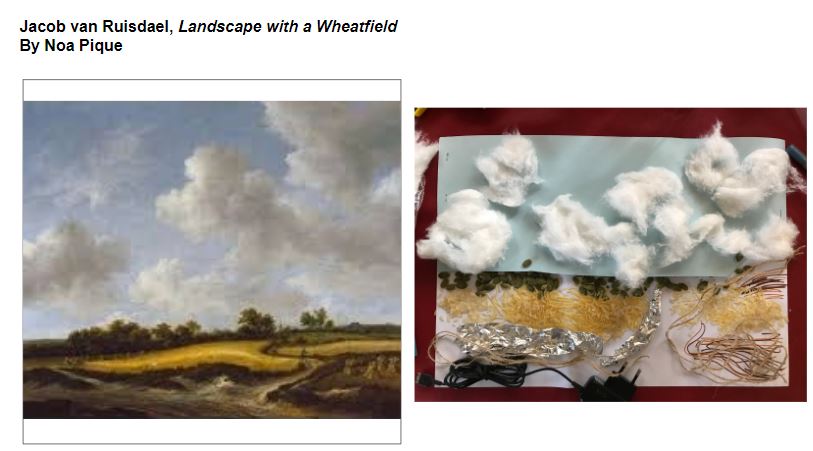 mpvisualarts1's tweet photo. More @GettyMuseum challenge fun. I love to see all this creative problem solving! #studentwork #mpvisualarts https://t.co/MfkmBKn1Mk