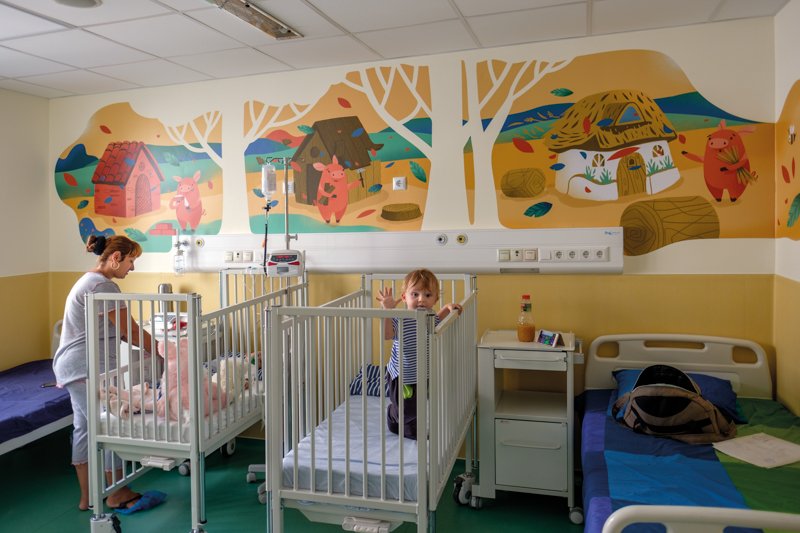 Skolnick_ADP's tweet photo. For Pirogov Children’s Hospital, we turned to everyday heroes like parents, teachers, medical professionals, and public service workers for design inspiration. Check out Scott Briggs’ post about this meaningful project.
#healthcaredesign  https://t.co/CIXMZbhR0G https://t.co/TcvjRFcnGD