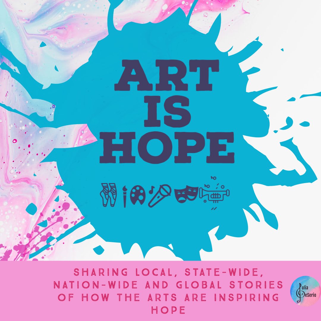 missgastonia_nc's tweet photo. I’m turning my #ArtIsHOPE social media series into a thread for Twitter. Check back here for inspirational stories, videos and photos of the arts being used to inspire hope from across the world amidst the CODID-19 pandemic. 💕 #MissNCOrg https://t.co/yJQpIHXUum