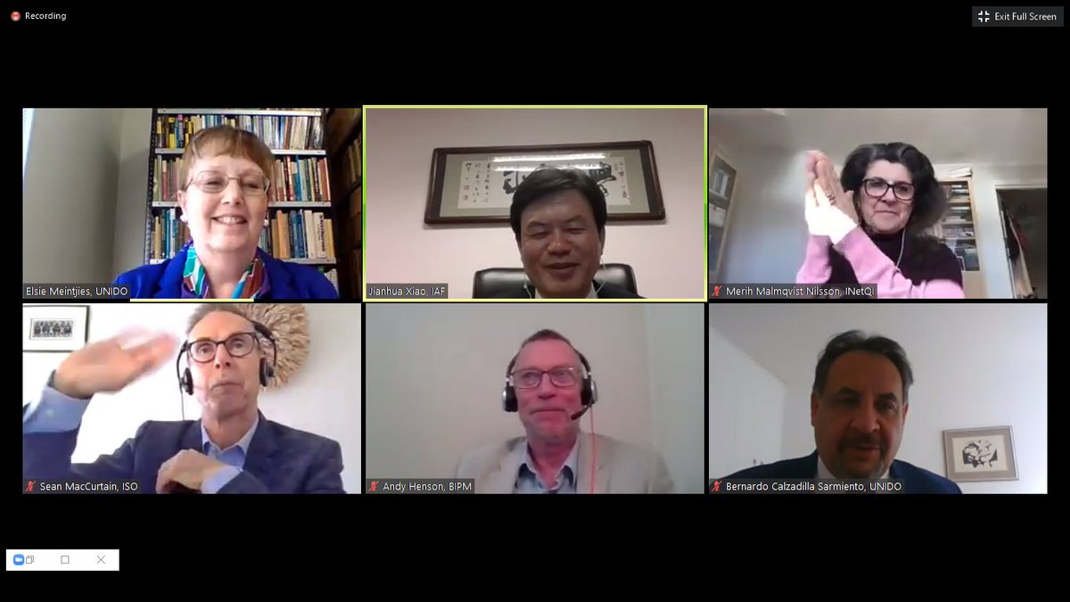 UNIDO_QI's tweet photo. A heartfelt Thank You to Elsie Meintjies @UNIDO for the outstanding job as moderator and to @jpdavilas and @nona_dei for making this #webinar happen allowing over 300 participants worldwide🌐 to participate and contribute to its success 🎉👏
#QualityInfrastructure #COVID19 #SDGs https://t.co/urN49etZWZ