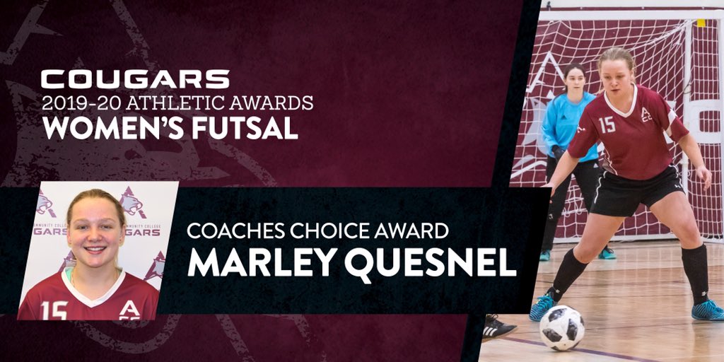 cougars_athl's tweet photo. Cougars WFUT Athletic Awards🏆
⚽Coaches Choice - Marley Quesnel
Marley is well known for her skills in the net on the ice, but she's also a very talented soccer and futsal player.
Read the full article here: https://t.co/10Radceccn🐾⚽
#cougarpride https://t.co/3WsgAdVku6