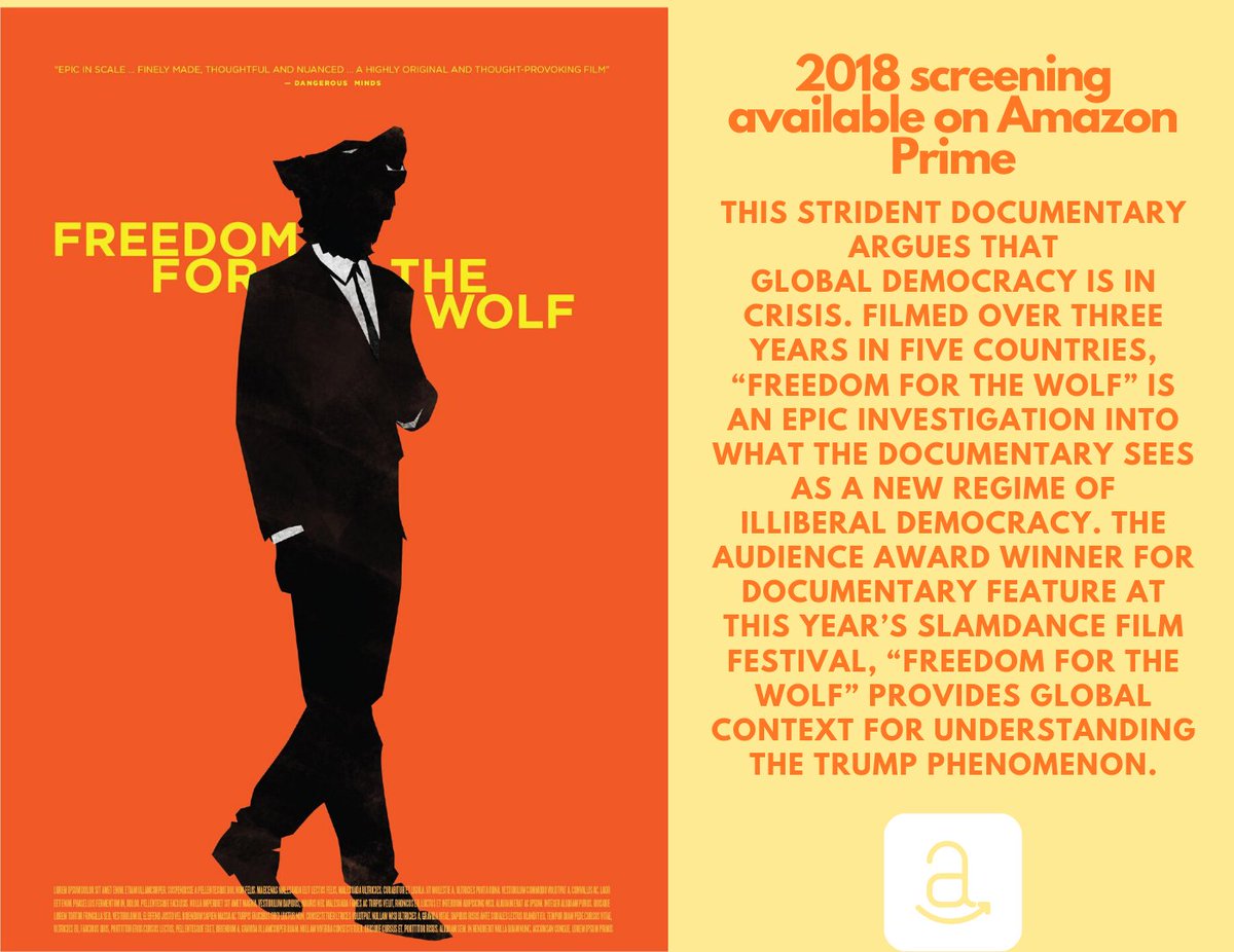 Freep_Film_Fest's tweet photo. .@Freedom4TheWolf premiered in Michigan at the Freep Film Festival in 2018. Catch it now on @PrimeVideo! https://t.co/7G4Q71uLPf