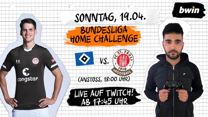 The last #BundesligaHomeChallenge is another special highlight: Luca #Zander and Can Tuna ...