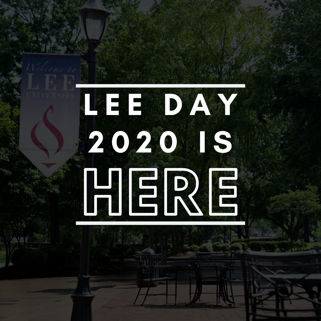 Today is the day! Lee Day goes live at 6:00 PM EST. Be sure to tune in at leeday.live!