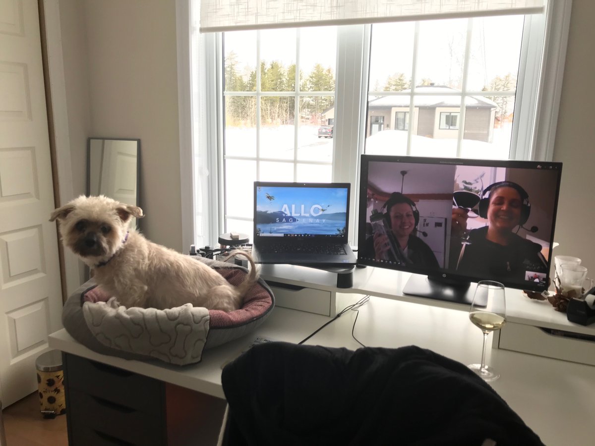 UbisoftSaguenay's tweet image. Nous travaillons de la maison depuis près d’un mois. Pour le plaisir, nous avons lancé un concours afin de couronner l’employé qui a l'installation la plus drôle. Évidemment, nous avons eu droit à quelques mises en scèneRolling on the floor laughing

#LifeAtUbisoft #WorkFromHome