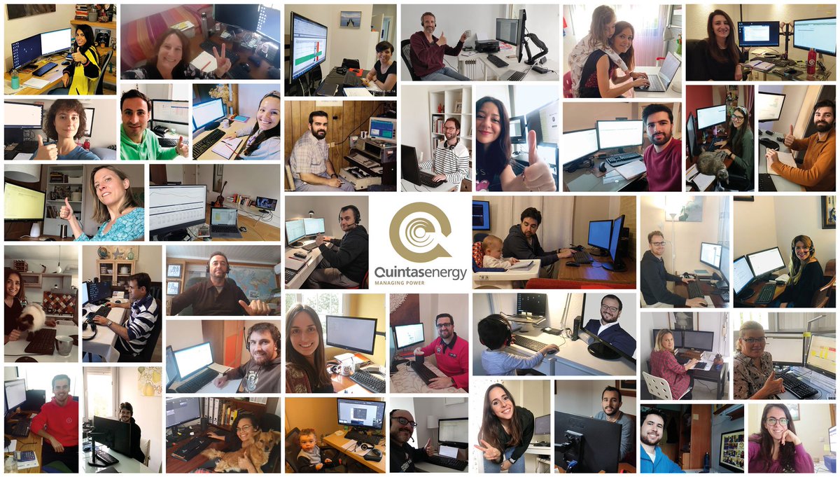 _QuintasEnergy's tweet photo. Congratulations to a great @_QuintasEnergy family of almost 200 people who moved off site in Seville, London, Rome, Brisbane, Trento and Cork with no interruption to processes and services. It is a great achievement to maintain ‘business as usual’ in the most unusual of times. https://t.co/4aTRoeuNoK