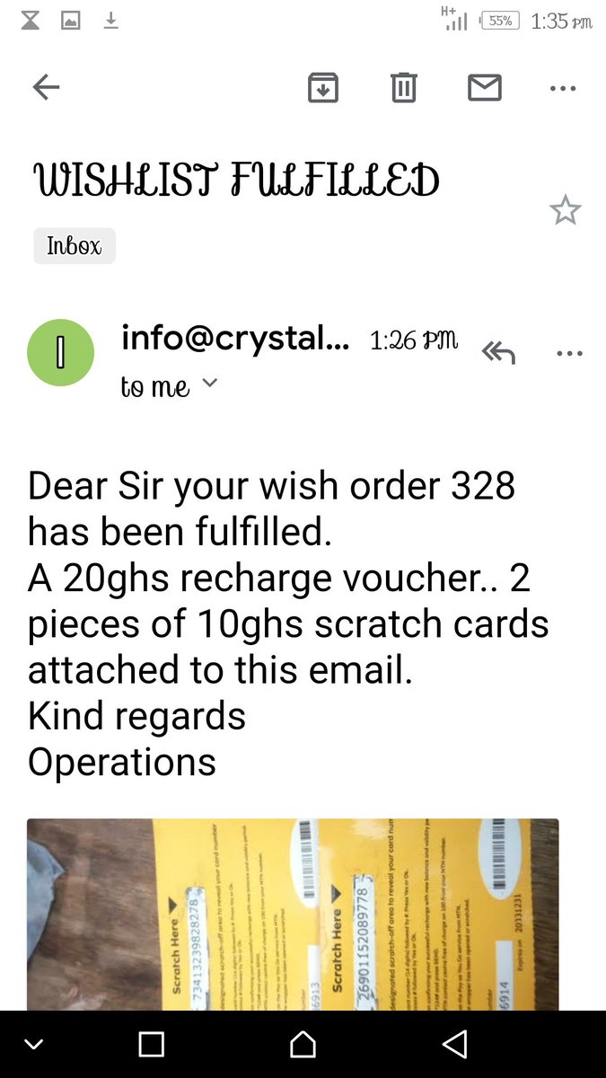 Hurray 💥💥💥
My first Wishlist on TREOS.io has been fulfilled by <a href="/crystal_dealers/">CRYSTAL DEALERS</a> with a 6% bonus of the item's amount to the wishfiller. 
There's a lot to gain with #TREOS!

#TREOS dey rock💪
@Treosofficial 

#TREOS $TRO #Wishlist #ONLINEMARKETPLACE 🌍🌏🌎🚀🚀🚀